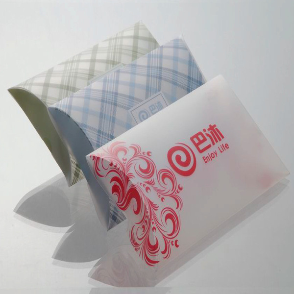 北京包装盒厂 透明PP斜纹产品包装 斜纹透明盒 彩色印刷LOGO