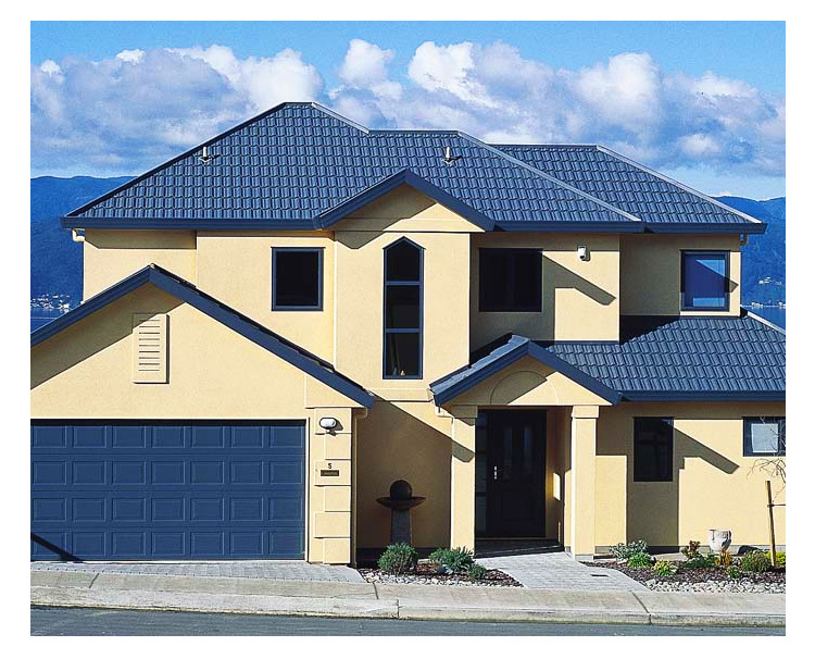 河北高新欧式连锁瓦300400别墅小区自建房陶瓷瓦斜角系列厂家