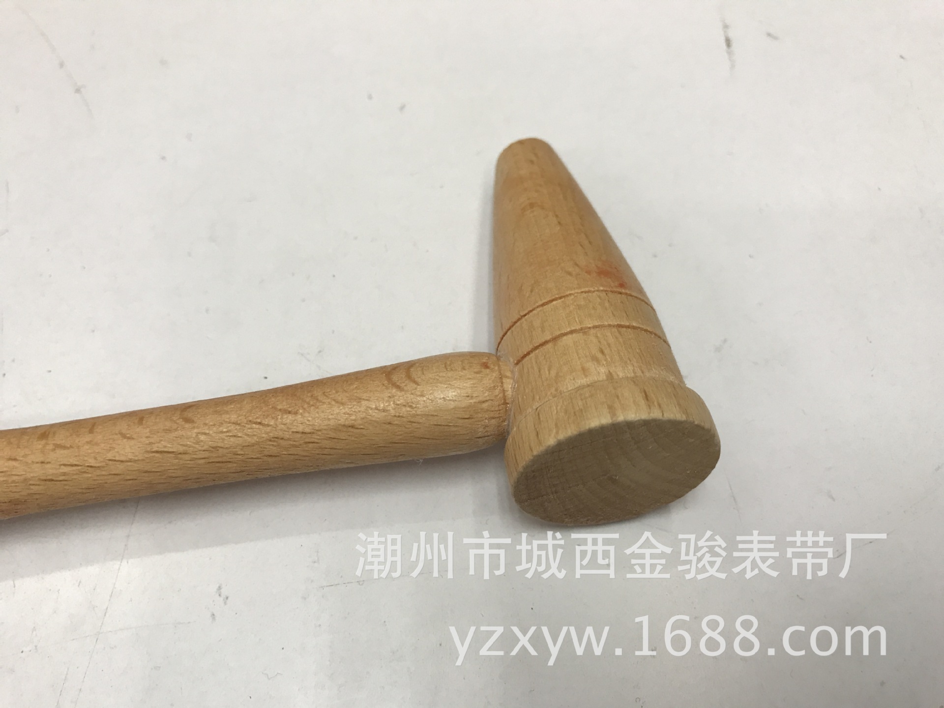 Wooden Indenting Hammer Detachable Belt with Crafts Watch Assembling Tool