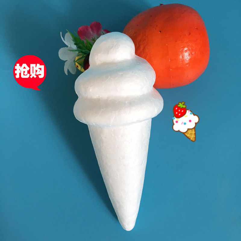 厂家直销 甜甜圈 泡沫圆环9cm 实心白呸 幼教手工diy 美术手工材