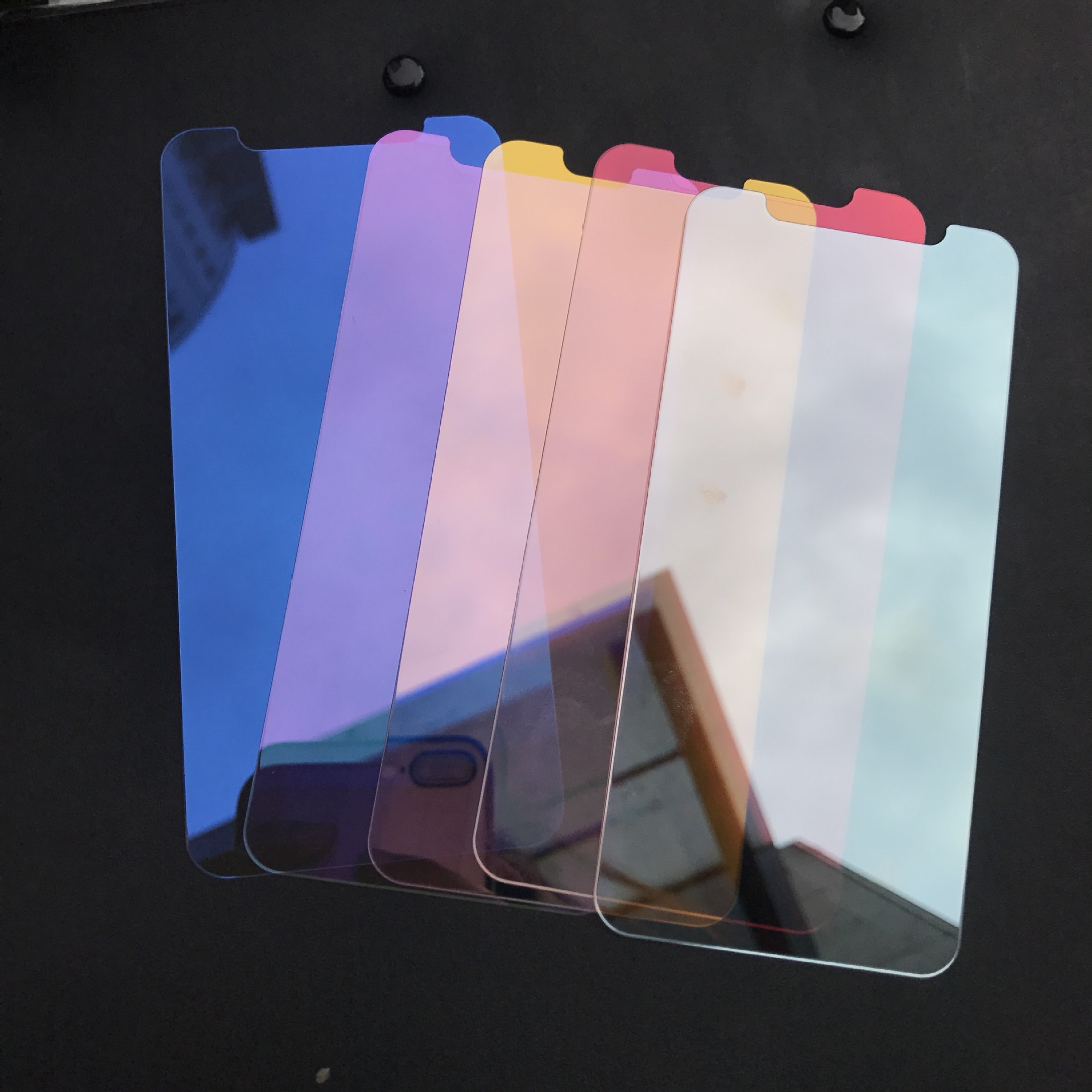 苹果xr全屏镜子膜iphonexs6.5炫彩镜子膜彩色膜iphone xsmax 6.