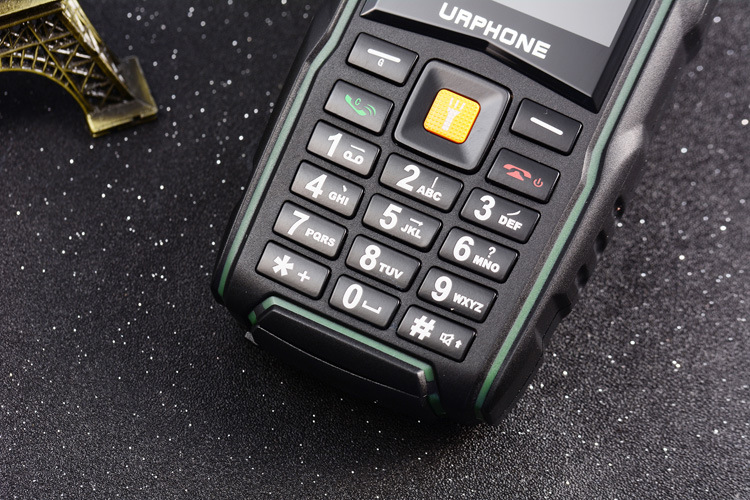 三防防水电信全网通老人手机3卡3待双模超长待机待机2个月12800毫安