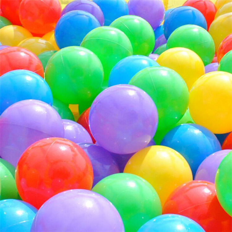 7cm海洋球 6cm海洋球 波波球 彩色加厚 绿色海洋球