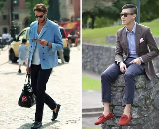 男士豆豆鞋搭配指南,一双鞋穿出100双的既视感