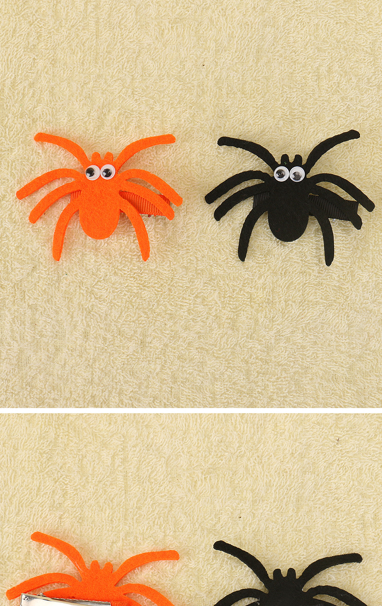 2017万圣节搞怪恐怖蜘蛛发饰节日派对整蛊儿童小发饰发夹