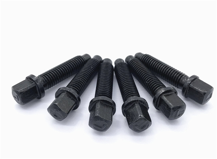 45#钢淬火高强度车床刀架螺丝四方头刀台螺丝螺栓螺杆m10m12m16