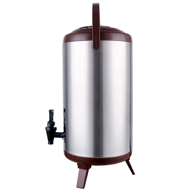 创瑞不锈钢保温桶奶茶桶带水龙头豆浆桶饮料桶泡茶桶pu发泡大尺寸