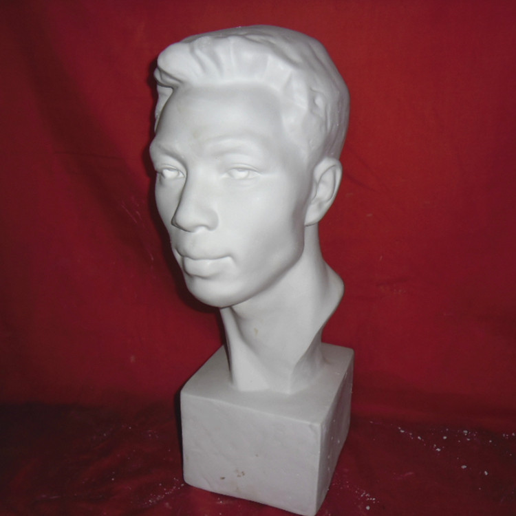 美术石膏教具人物石膏像青年鲁迅伏尔泰石膏等头像静物素描静物摆