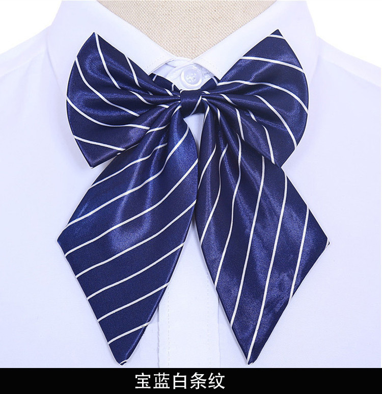 银行工作服领结女士职业装领带时尚服饰酒店领花正装衬衫学生领结