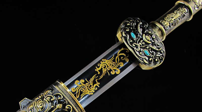 龙泉宝剑风云战剑一体汉剑镇宅收藏宝剑硬剑冷兵器未开刃