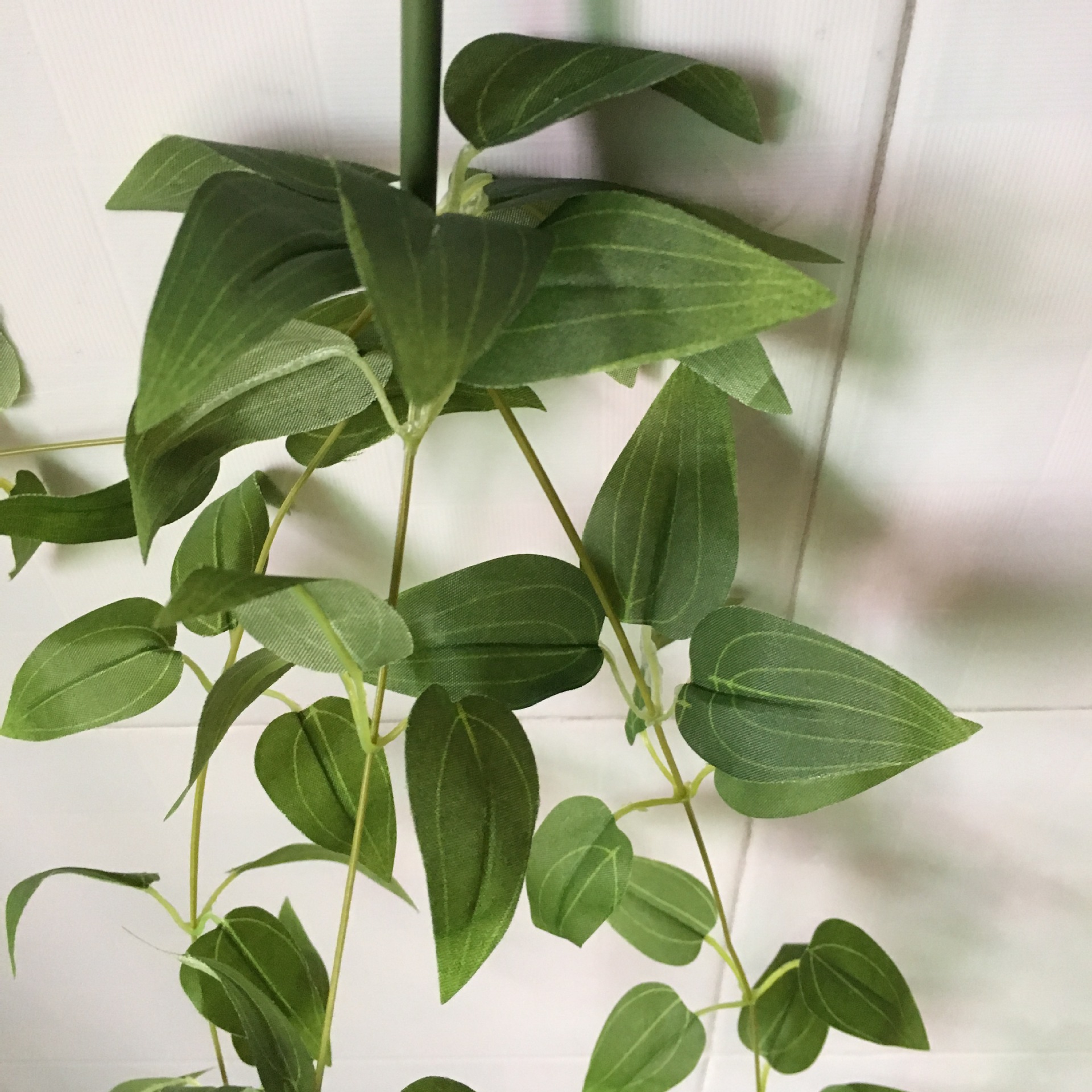 铁线莲叶仿真花绢花假花榕树叶装饰花婚庆花配花 插花铁线莲叶