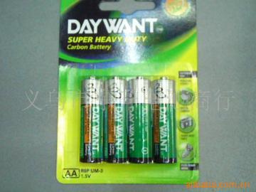 5号碳性aa挂卡高功率型 r6p 卡装电池-阿里巴巴