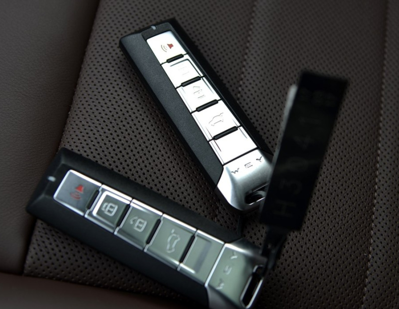 全新长城wey vv7真皮钥匙套专用钥匙包 车用遥控套 vv5钥匙套改装