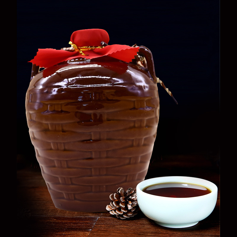 绍兴黄酒 会稽山唐宋陶坛三年陈花雕酒 3年陈黄酒1.