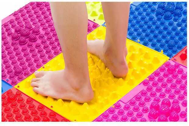 现货批发指压板 大号29*39cm 小冬笋趾压板脚底按摩神器t