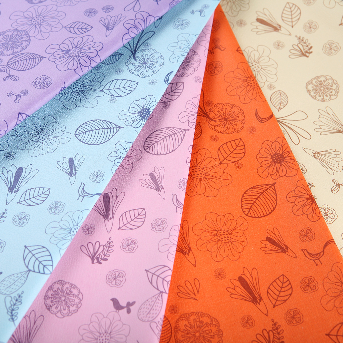 厂家直供压痕特种花纹纸花店鲜花花束包装纸学生课本包书纸批发