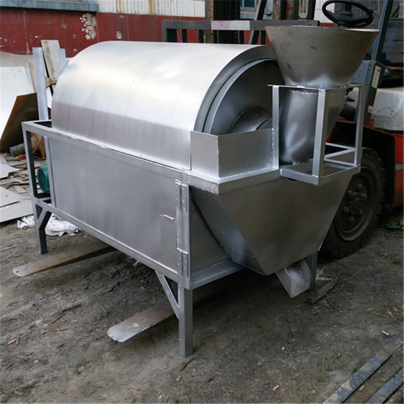 糯米面滚筒炒面设备-小食品加工机械-南京炒货机厂家
