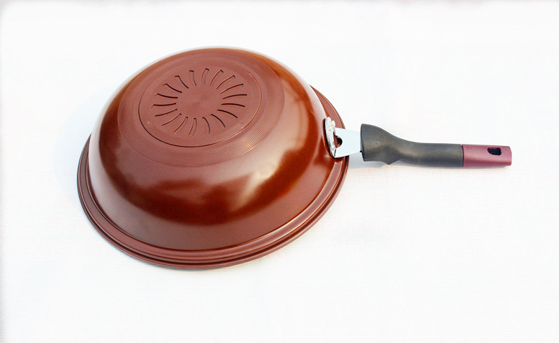 紫砂石真空锅 紫砂炒锅 真空不粘锅 礼品 锅厂