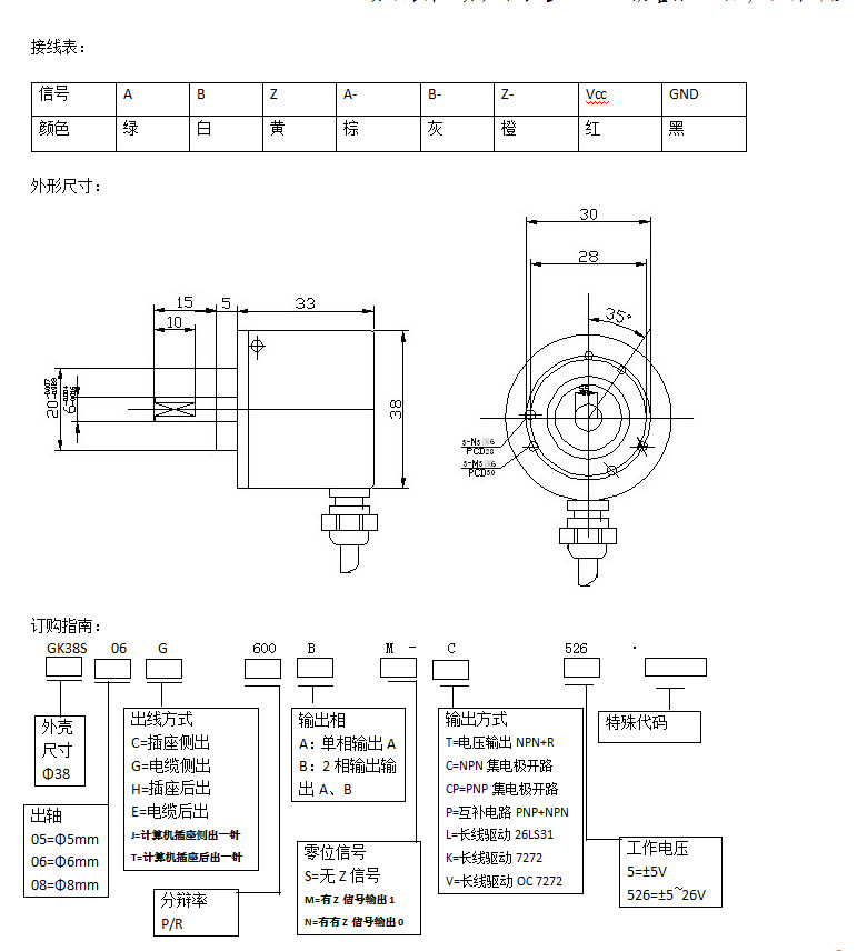 批发零售全控光电生产加工100线编码器石材机械配套编码器1个起售