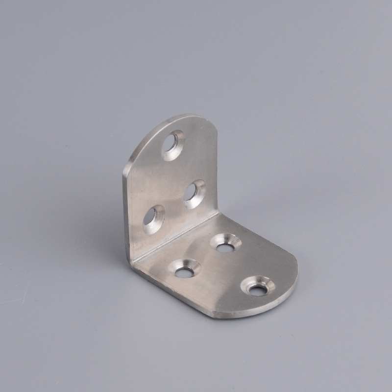 加厚加宽不锈钢直角角码固定家具连接件三角支架38mm宽3mm厚