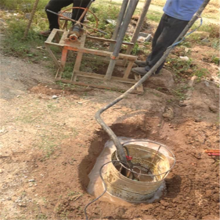 供应打井机钻井机 农村小型家用100米打井机器水井钻机汽油柴油机