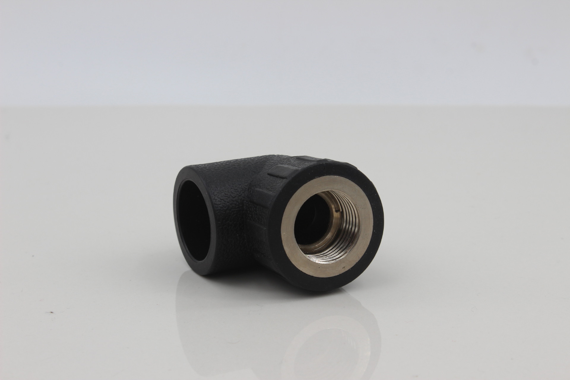 pe内丝hdpe聚乙烯管件100级 pe内牙内丝弯头直接承插式 φ20-110