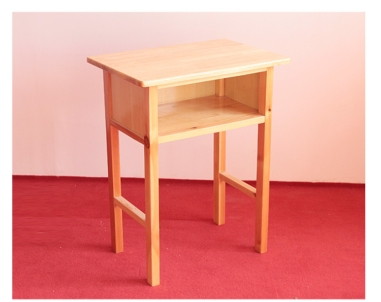 实木课桌椅 小学生书桌组合儿童学习桌实木课桌 厂家直销