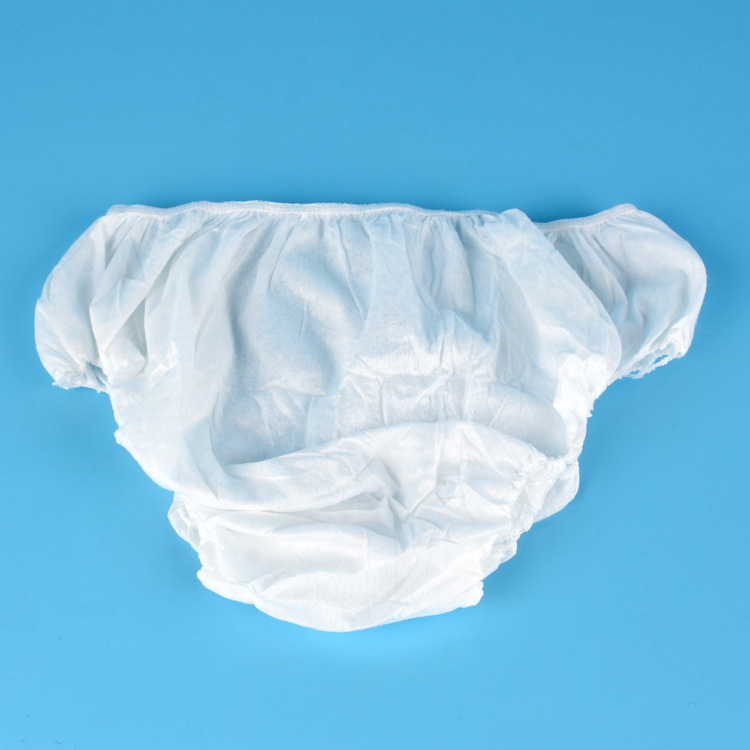 兴洁孕产妇一次性内裤 无纺布白色 4条装女士 三角裤一次性用品