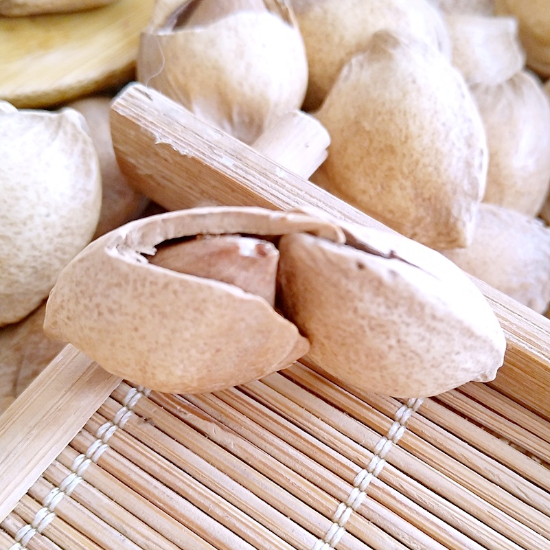 开口小银杏核白果坚果新疆特产零食 手剥杏仁500g散装休闲食品