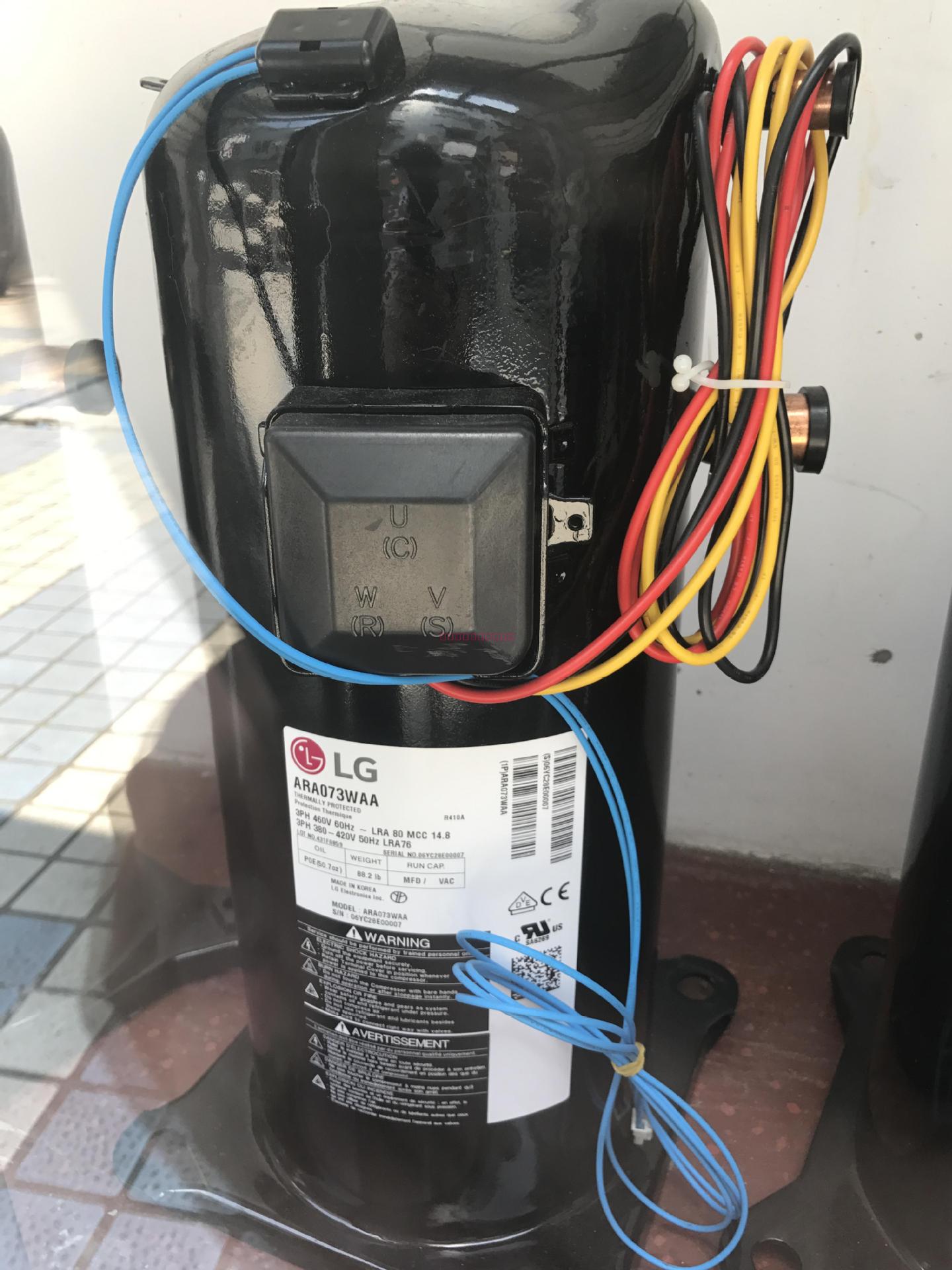 lg涡旋系列压缩机ara073waa