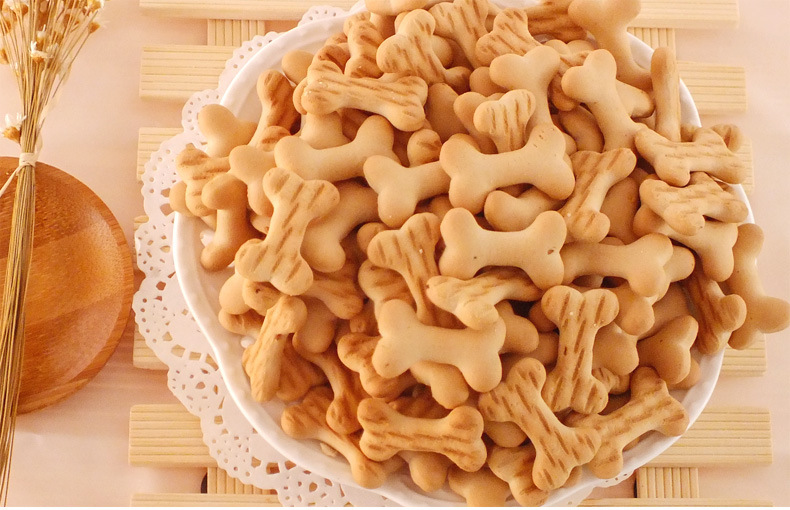 每日生机牛奶味骨头饼干 海苔胡萝卜味罐装儿童饼干小零食品120g