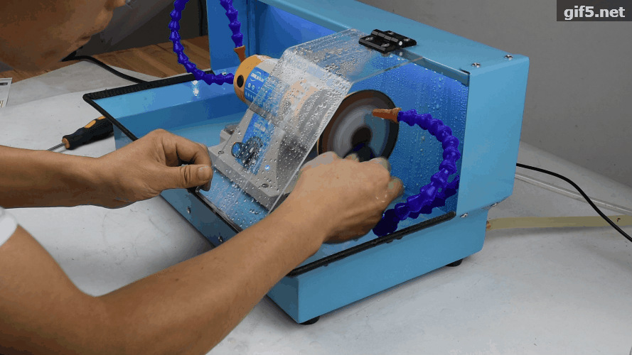 东润玉石水磨机 玉石圆珠加工抛光打磨台式玉石佛珠切割磨光机器