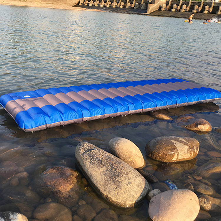 加工定制 户外充气垫脚踩按压式充气垫户外用品露营便携式野餐垫