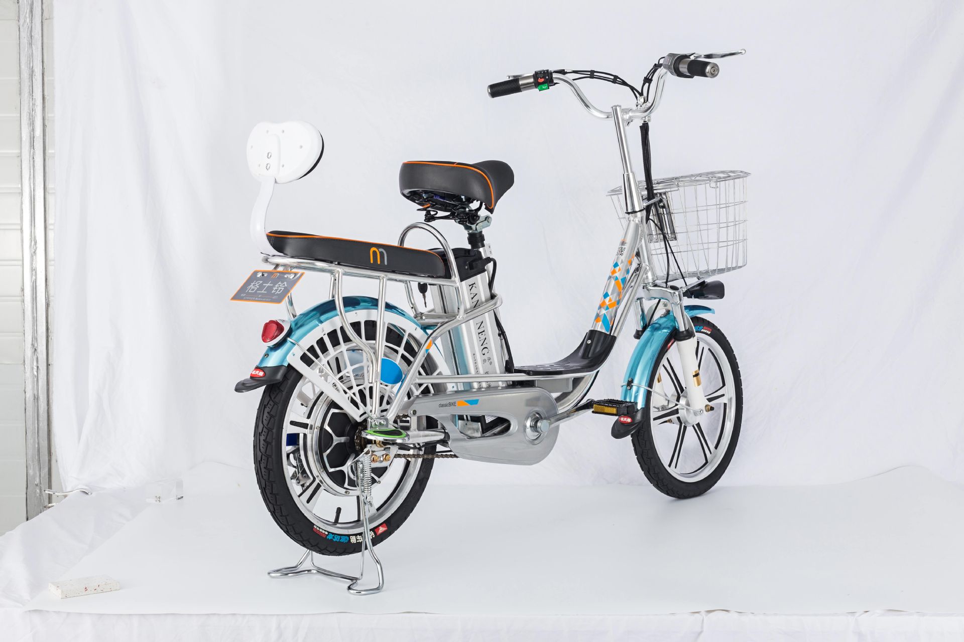 格士铃 电动自行车锂电池依18寸铝合金电动车成人可脚踏 电瓶车