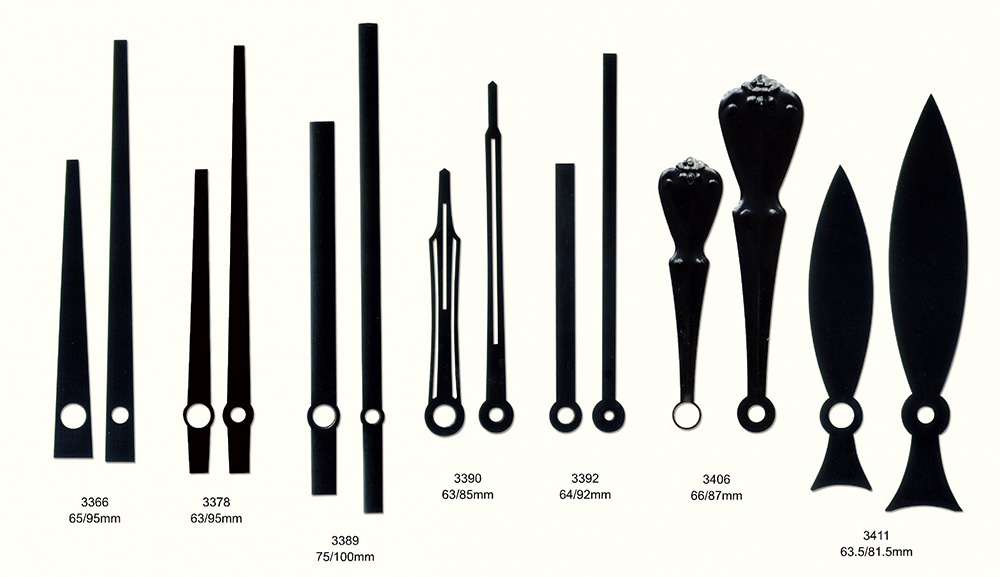 新丽珠石英钟指针钟表钟针表针机芯十字绣挂钟配件可定制厂家直销