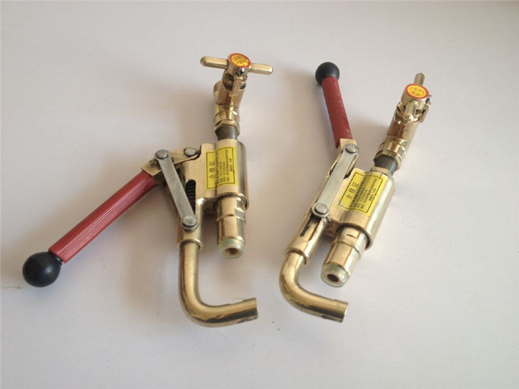 液化气充气枪倒气枪 导气枪导气管纯铜单钩充气枪 钢瓶充气枪