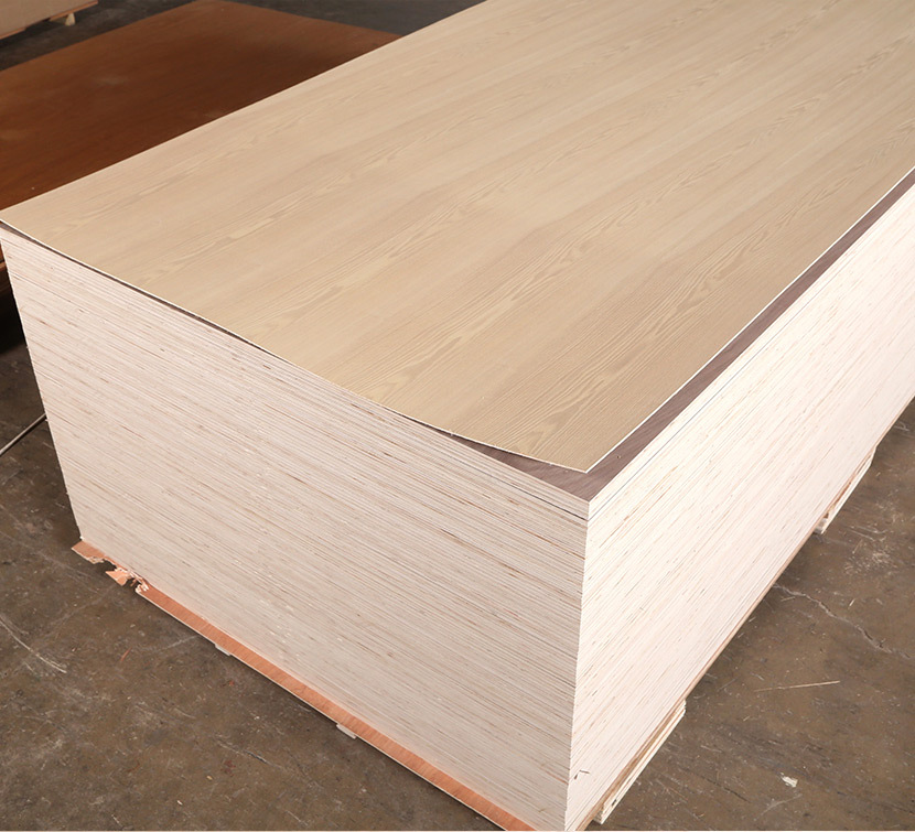 供应多层板单贴天然水曲柳木皮贴面板