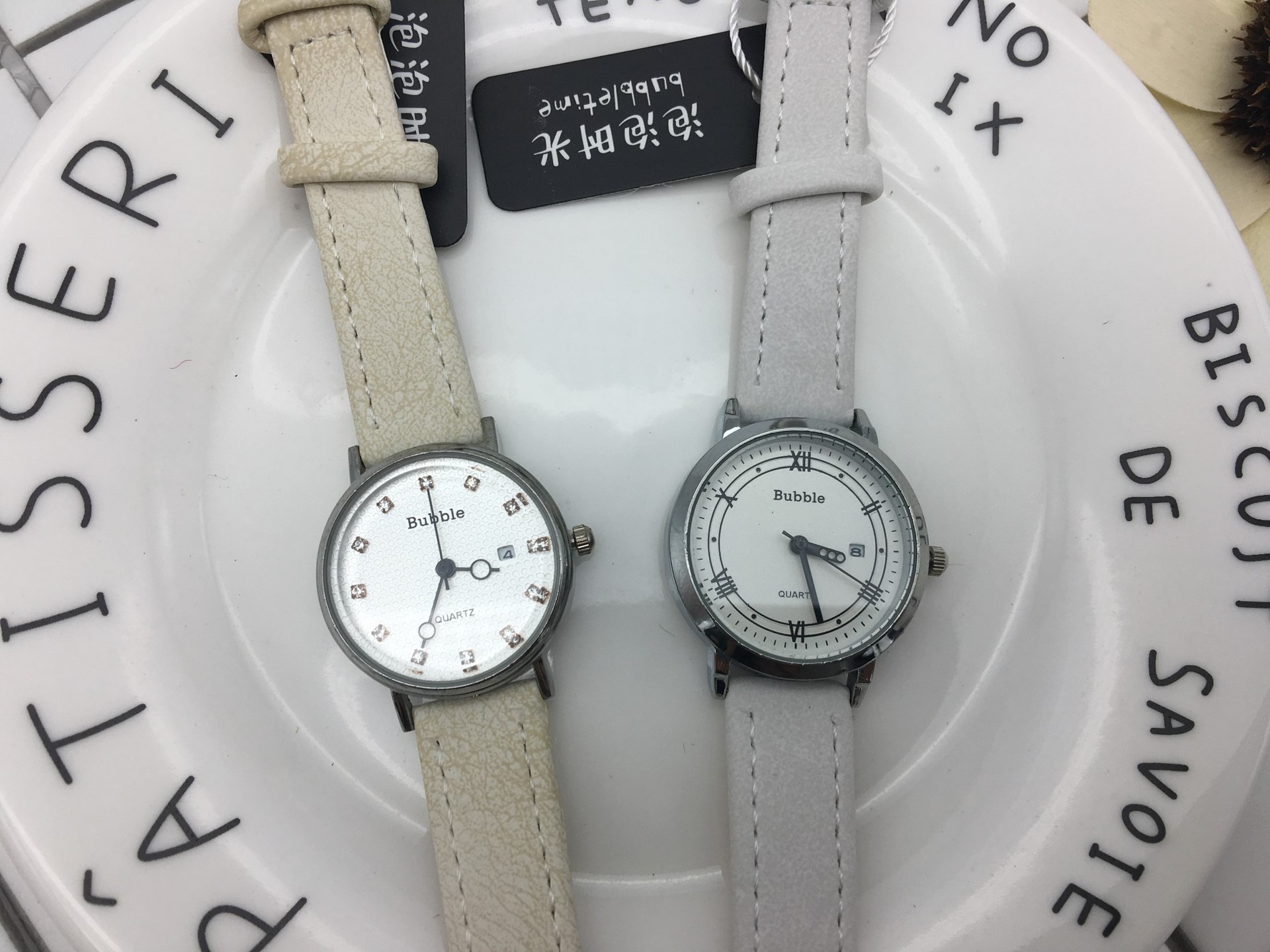 火爆新款 韩版时尚个性精品学生休闲泡泡时光表 带日历防水表石英