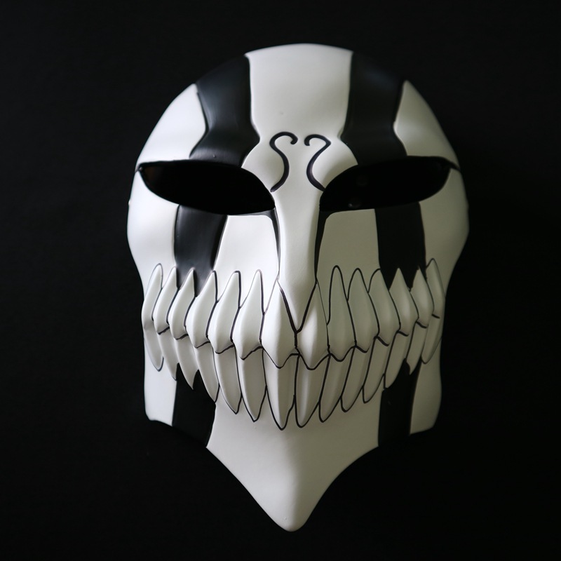 万圣节日本动漫黑崎一护虚化死神面具化妆舞会珍藏版树脂面具