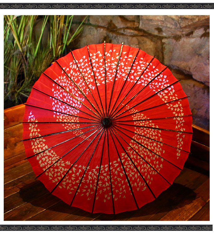 复古油纸伞 日式和风浮世绘油纸伞 酒店料理店装饰 舞蹈道具伞