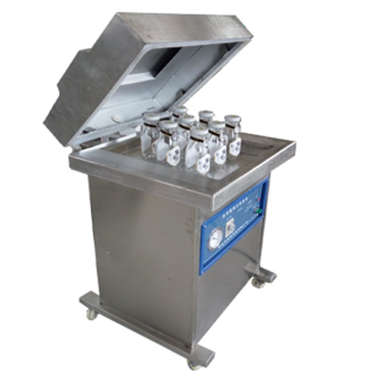 真空瓶盖封口机玻璃瓶连续式真空旋盖设备瓶装午餐罐头真空包装机