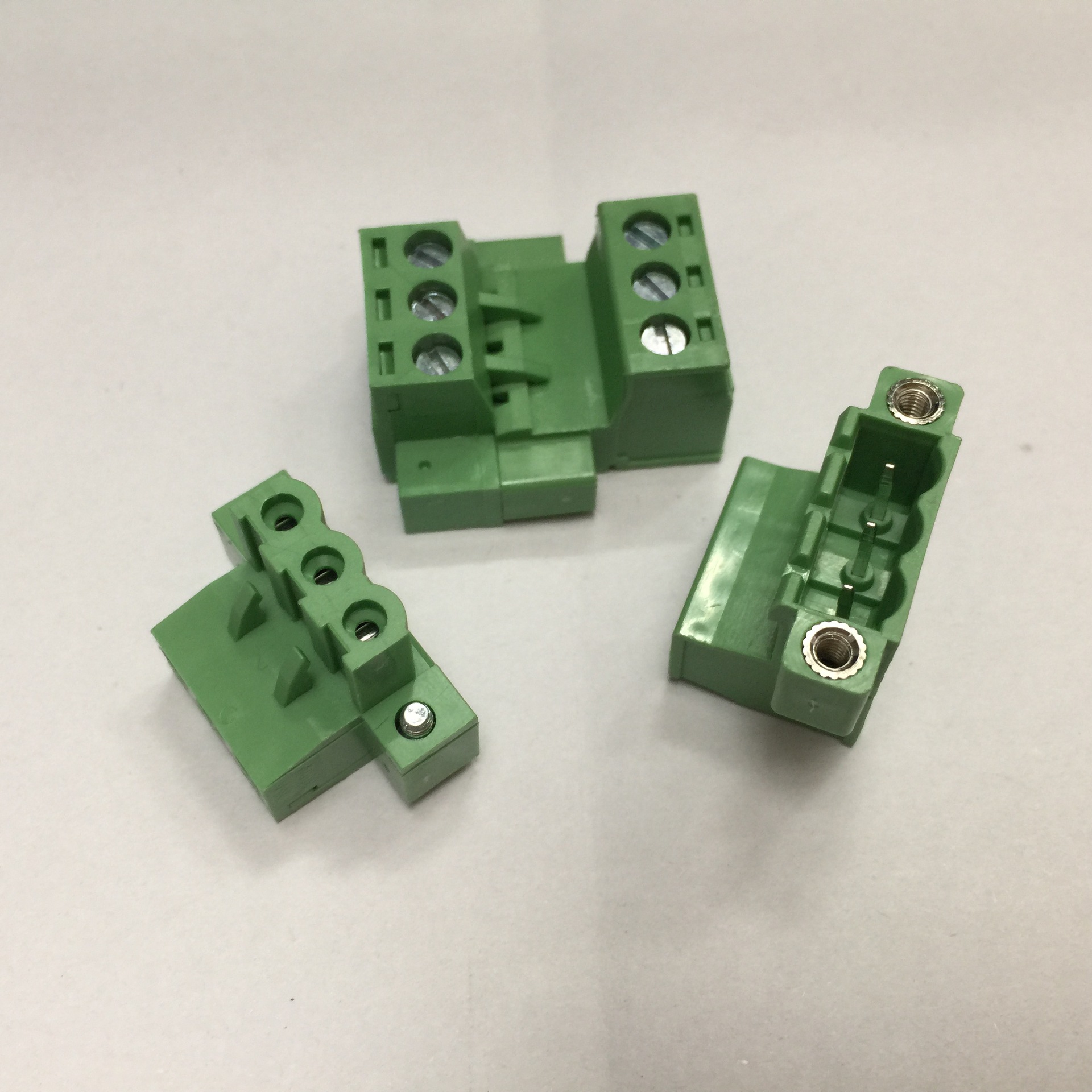 对插式带固定孔接线端子子母对插2edgrkm508mm2p16p全铜空中