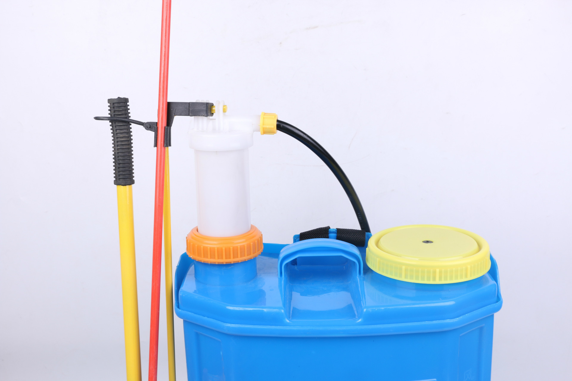 背负式6209单双管手动喷雾器 不锈钢园林打药机消毒浇花喷壶定制