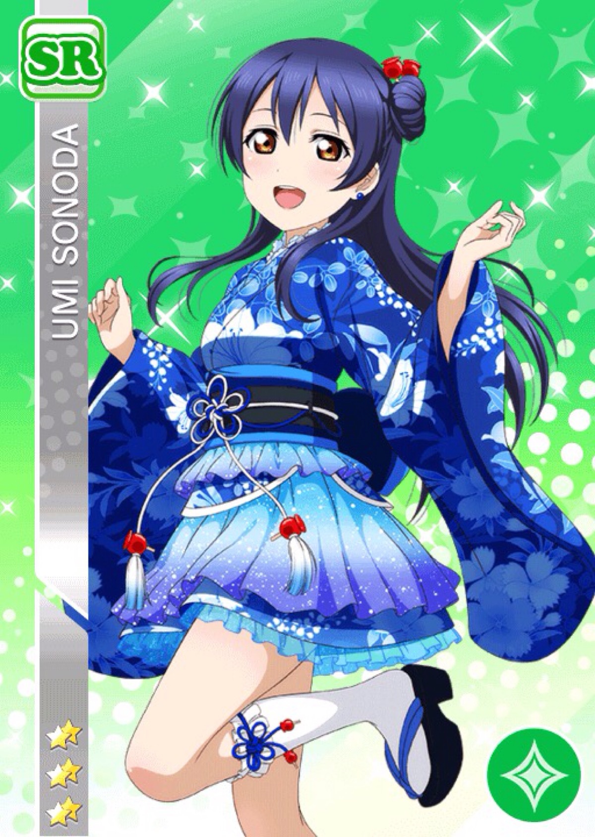 lovelive活动卡sr夏祭浴衣觉醒海未真姬和服cos极乐净土宅舞衣服