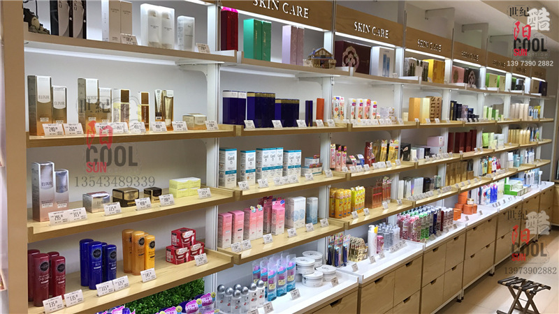 innisfree悦风诗吟化妆品展示柜展柜货柜护肤品货架日化背柜厂家