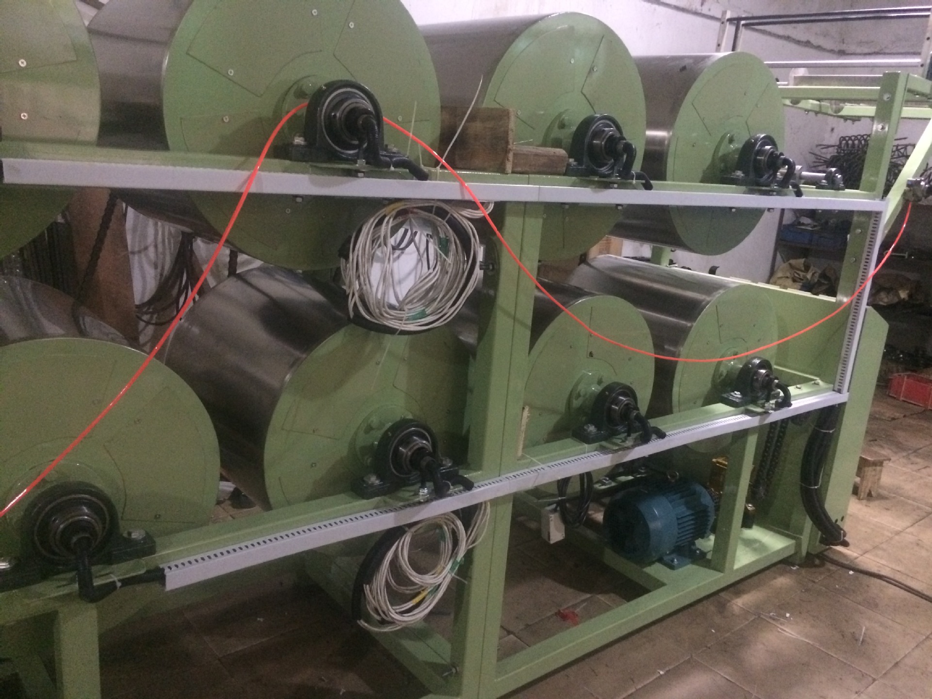 织带烫带机 织带 整烫机 过浆 加硬 增白 增亮