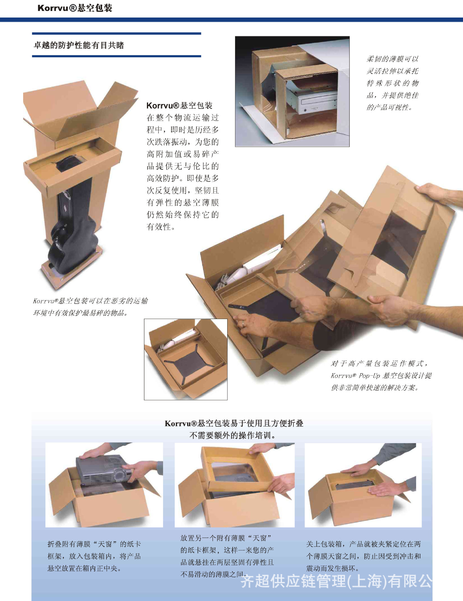 上海供应订制悬空紧固包装 全新高效环保绿色包装解决方案
