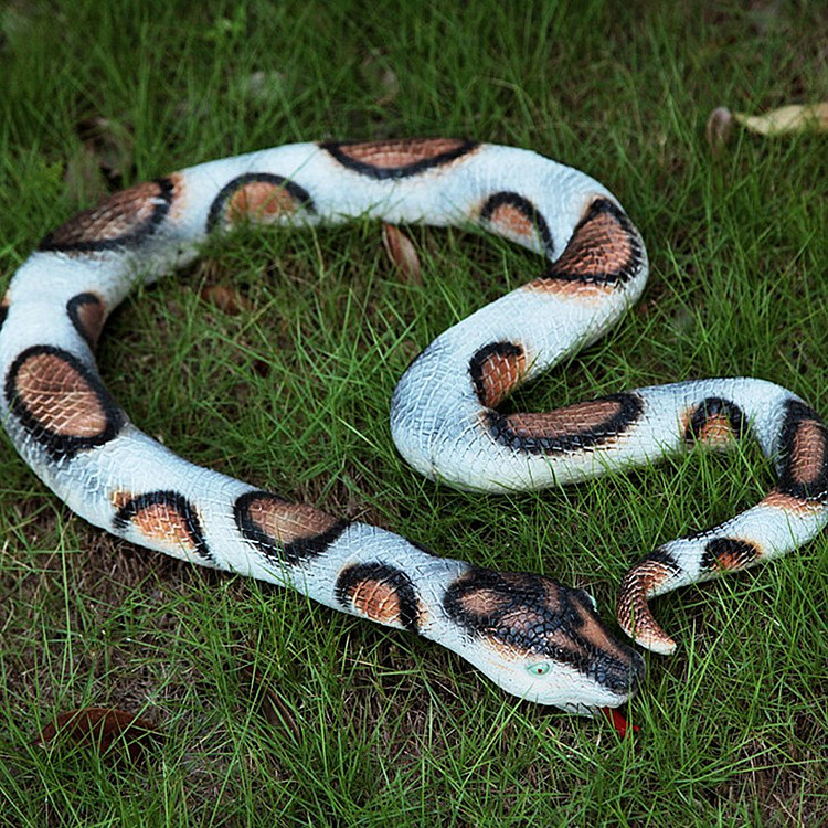 万圣节愚人节鬼屋装饰吓人道具/恐怖整人玩具仿真假蛇 超大蟒蛇