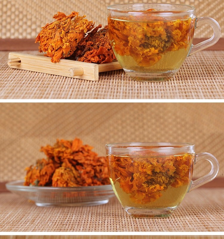 批发优质烘干 万寿菊茶 散装万寿菊干花 无杂整朵 花草茶量大从优