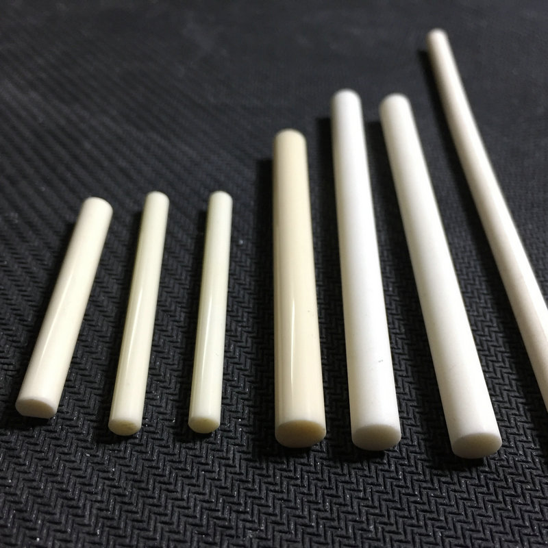 白色氧化铝陶瓷陶瓷棒99瓷95瓷保护管